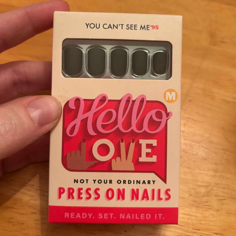 💋❤️Hello Love nails in style You can’t See Me 💋❤️
